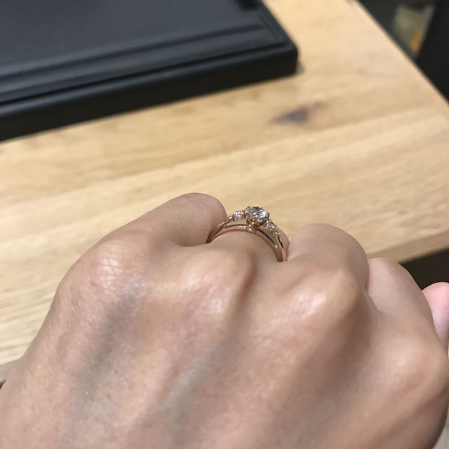 【SIENAROSE(シエナロゼ)の口コミ】 サイズ対応していただけたこと、ロゼチナというブランド独自の色味が可愛…