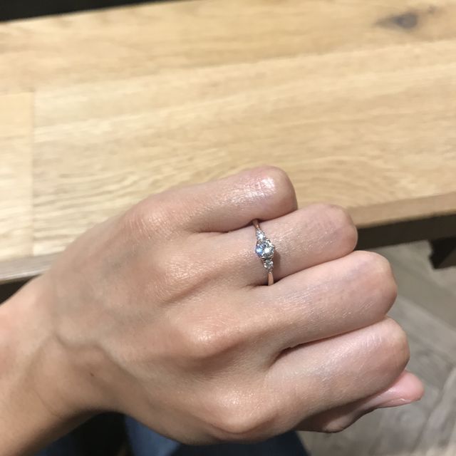 【SIENAROSE(シエナロゼ)の口コミ】 サイズ対応していただけたこと、ロゼチナというブランド独自の色味が可愛…