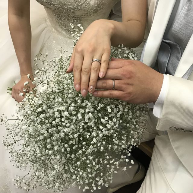 【アイプリモ(I-PRIMO)の口コミ】 ザ、結婚指輪！というものが欲しかったのでシンプルかつ可愛いところが良…