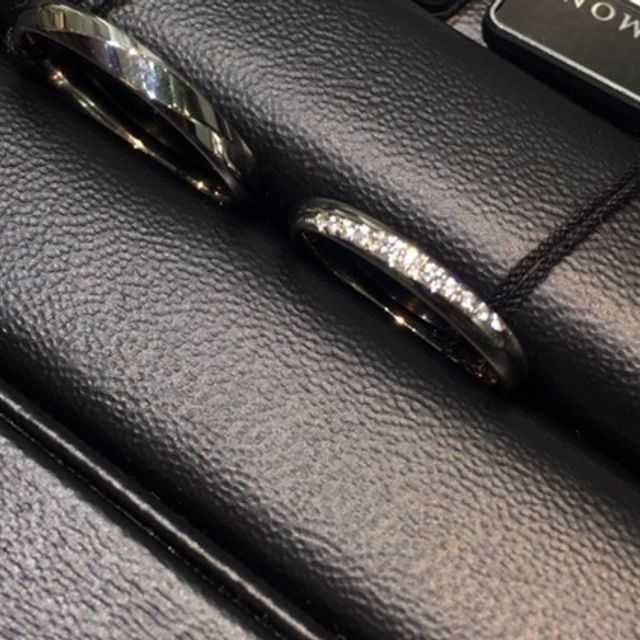 【ラザール ダイヤモンド(LAZARE DIAMOND)の口コミ】 メレダイヤの輝きは眺めていたい、それでも、あまり華美になりすぎないこ…