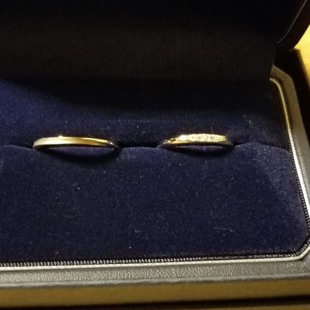 【銀座ダイヤモンドシライシの口コミ】 試着したときになんとなくの感覚ですが、これだなと思ったやつがありまし…