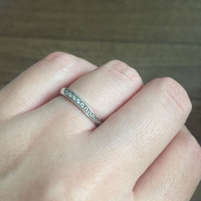 【BRILLIANCE+(ブリリアンスプラス)の口コミ】 ダイヤが選べることが感動的でした。豊富なデザインのラインナップにかな…