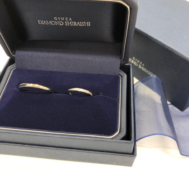【銀座ダイヤモンドシライシの口コミ】 指輪にこだわりはなかったけれど、スタッフさんが私の好みを聞き出してく…