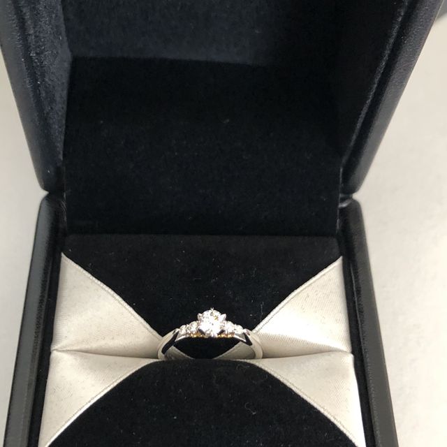 【エクセルコダイヤモンド(EXELCO DIAMOND)の口コミ】 私に内緒で、選んでくれたようです。スタッフさんが話しやすくて私の好み…