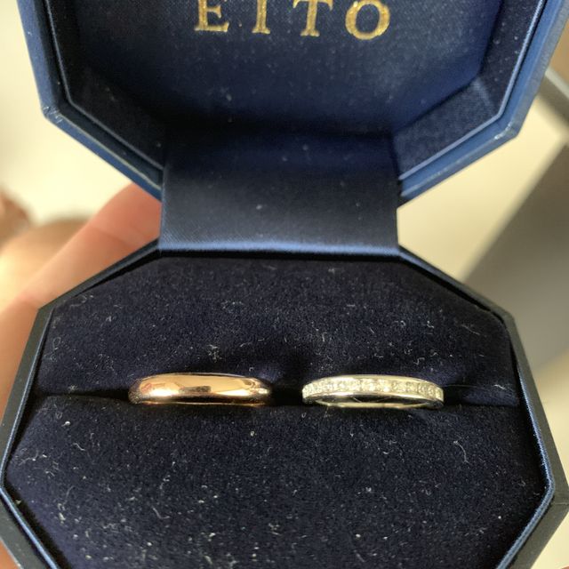 【EITO(エイト)の口コミ】 指輪のデザイン、つけ心地がよかったです。海外ブランドと比べるとコスパ…