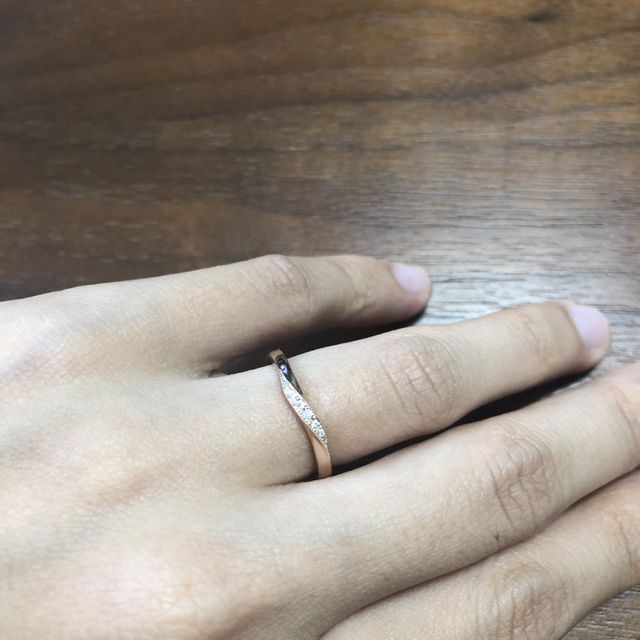 【RosettE(ロゼット)の口コミ】 泉というこれからの未来への希望を込めた意味合いに惹かれたのと、ダイヤ…