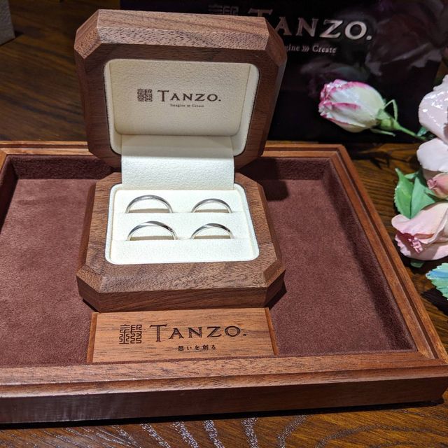 【TANZO.(鍛造指輪)の口コミ】 鍛造製造なので曲がりにくく長く利用できるため、TANZOさんで指輪を購入す…