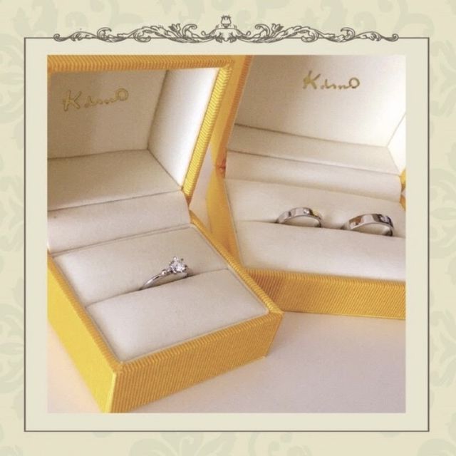 【ケイウノ ブライダル(K.UNO BRIDAL)の口コミ】 エンゲージリングは特別感があるフルオーダーに魅力を感じたのでケイウノ…