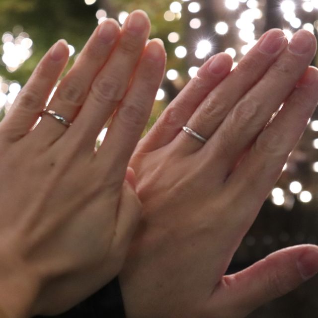 【銀座ダイヤモンドシライシの口コミ】 普段使いしやすいもので、シンプルなものが希望でしたが、一粒ダイヤでさ…