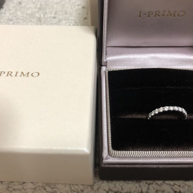 【アイプリモ(I-PRIMO)の口コミ】 指輪のデザインが決め手でした。製造からアフターケアに至るまで、京都店…
