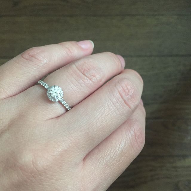 【BRILLIANCE+(ブリリアンスプラス)の口コミ】 なんといってもデザインです！ダイヤを選べることがうれしくてとても迷い…