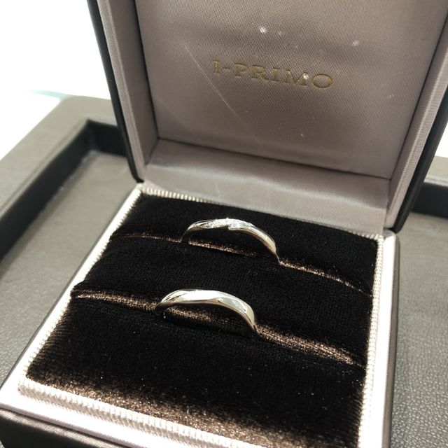 【アイプリモ(I-PRIMO)の口コミ】 2人で決めた。記念になる、思い出に残るもの。
デザイン性も重視して、派…