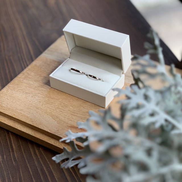 【THREE TREES(スリーツリーズ)の口コミ】 実は、結婚指輪は作らなくていいかなと夫婦で話していました。そんなカッ…