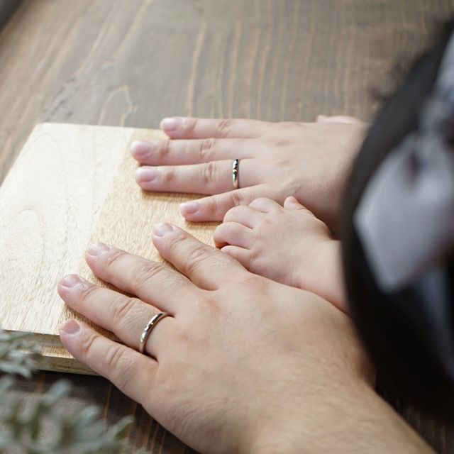 【THREE TREES(スリーツリーズ)の口コミ】 実は、結婚指輪は作らなくていいかなと夫婦で話していました。そんなカッ…