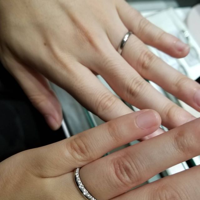 【アイプリモ(I-PRIMO)の口コミ】 お互い普段からアクセサリーをつけるタイプではなかったので、毎日つける…