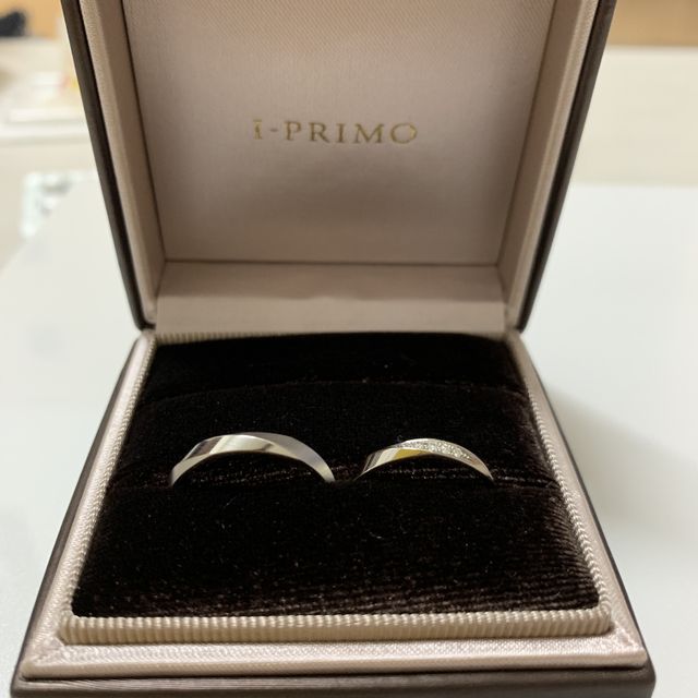 【アイプリモ(I-PRIMO)の口コミ】 似合うとオススメしてもらったものをそのまま気に入りました。鍛造構造で…