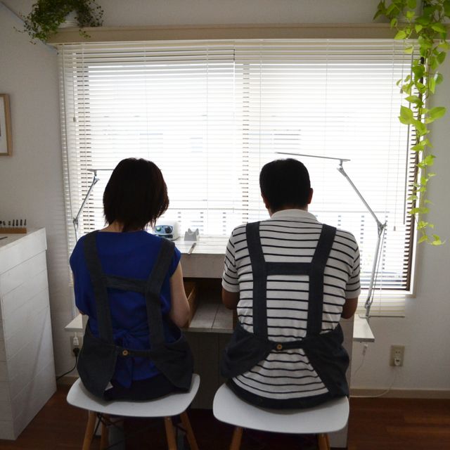 【湘南彫金工房 andfuseの口コミ】 お互いが、手作りで作る世界でただ一つの指輪に本当に一生忘れられない思…