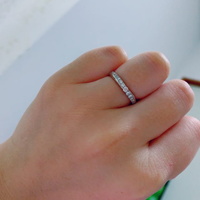 【銀座ダイヤモンドシライシの口コミ】 デザインが気に入ったものがあり値段もそこまで安くなく高くもなかったの…