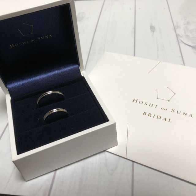 【HOSHI no SUNA 星の砂(ほしのすな)の口コミ】 何店舗かジュエリーショップを廻り、色々なデザインのものを試着しました…