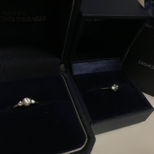 【銀座ダイヤモンドシライシの口コミ】 お店のスタッフの方々の丁寧な対応に、安心して購入出来ました。可愛らし…