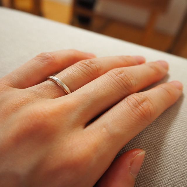 【アイプリモ(I-PRIMO)の口コミ】 いくつか試してみてキラキラな石もプラチナの艶も何だか似合わない&hellip…