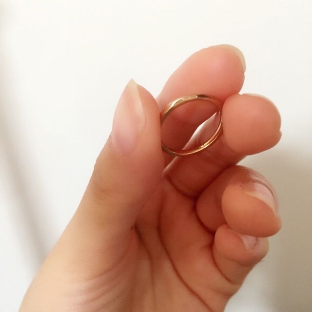 【Princess Bijou(プリンセス・ビジュー)の口コミ】 どの指輪も可愛くてとても悩んだのですが、この指輪の決め手となったのは…