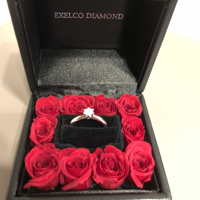 【エクセルコダイヤモンド(EXELCO DIAMOND)の口コミ】 ハイブランドなイメージがあり、私達に合う価格帯は無いだろう、さっと見…