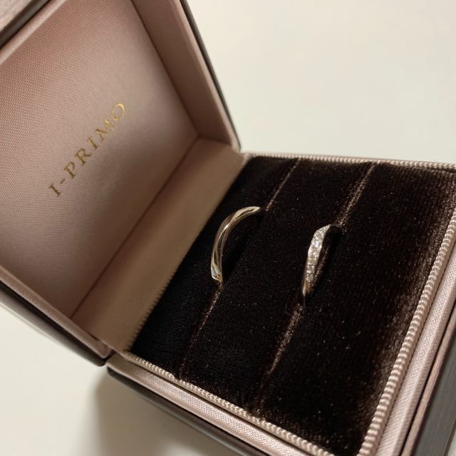 【アイプリモ(I-PRIMO)の口コミ】 彼からプロポーズをされたときにもらった婚約指輪がアイプリモだったので…