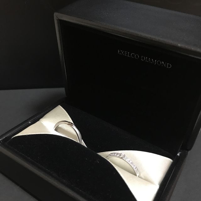 【エクセルコダイヤモンド(EXELCO DIAMOND)の口コミ】 旦那がエクセルコを選んでくれて初めて来店しましたが、店長さんの丁寧な…