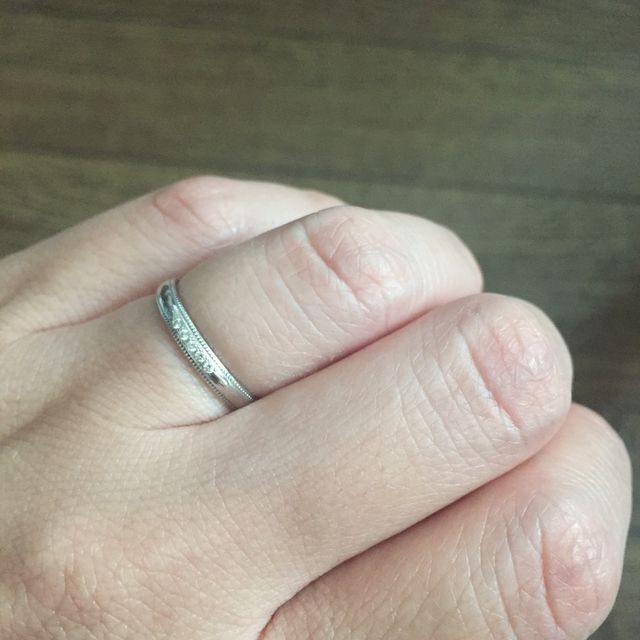 【BRILLIANCE+(ブリリアンスプラス)の口コミ】 着けた時の指の感覚、しっくりした感じがとても惹かれました。一生ものと…