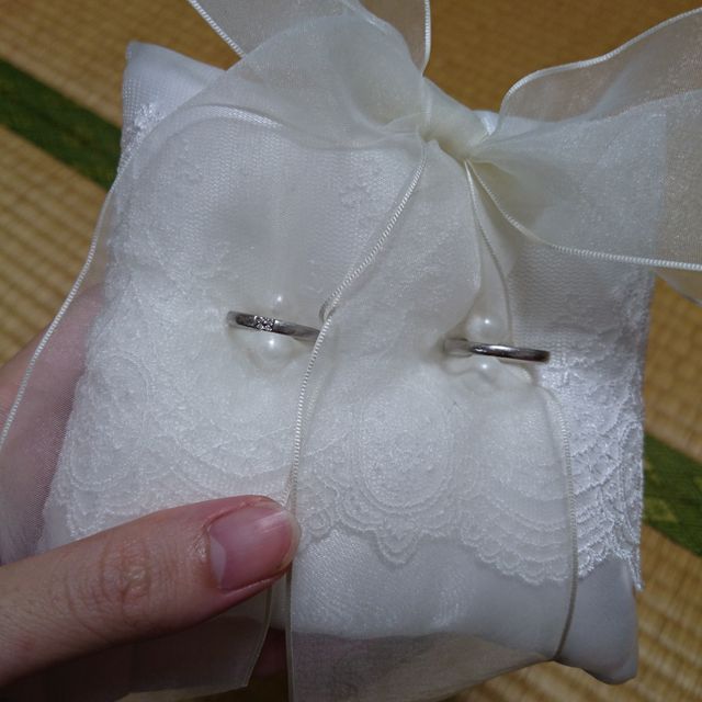 【アイプリモ(I-PRIMO)の口コミ】 お互いシンプルなものが良いねと話していたので、
入店後20分ぐらいで早々…