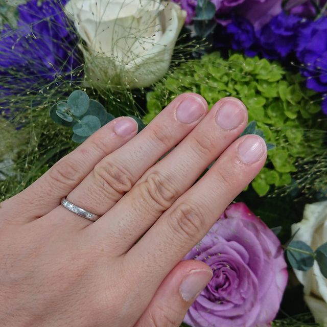 【宝寿堂(ほうじゅどう)の口コミ】 デザインをオーダーできる、かつ、卸価格なので、ダイヤを増やしてもお手…