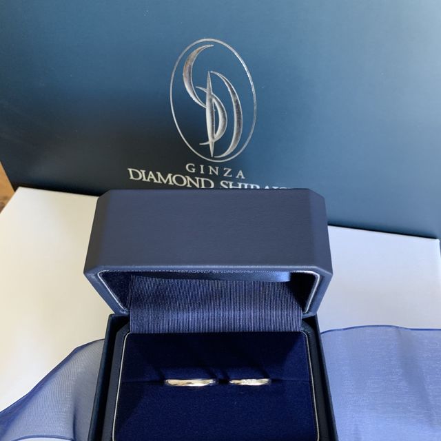 【銀座ダイヤモンドシライシの口コミ】 シンプルでいつまでも着けていられるいいものをと思い、銀座ダイヤモンド…
