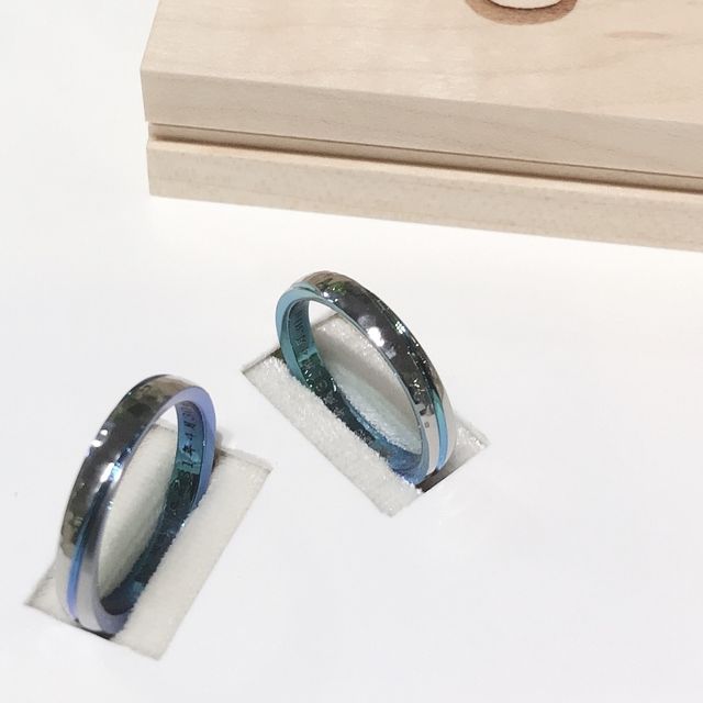 【SORA(ソラ)の口コミ】 ネットで見つけて一目惚れしました。
二人でオリジナルの指輪を作れるのも…