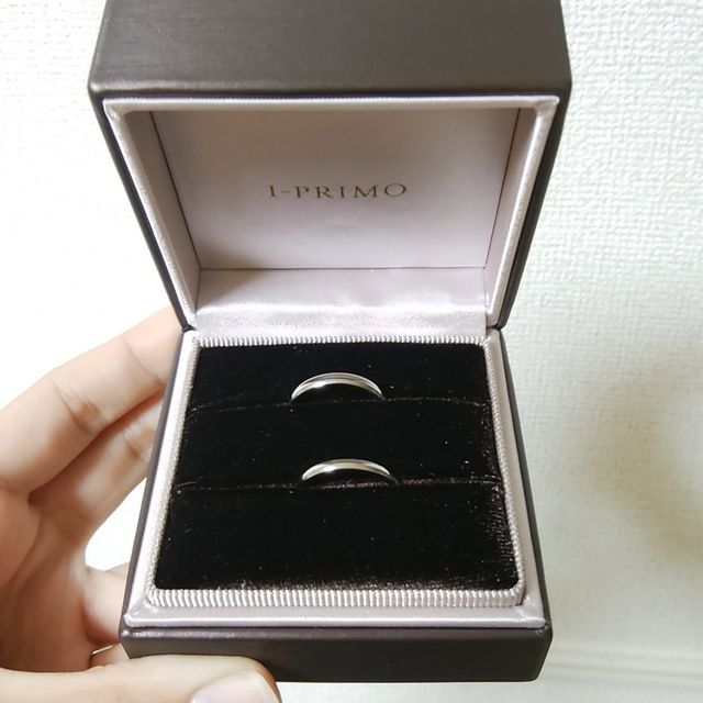 【アイプリモ(I-PRIMO)の口コミ】 元々エンゲージリングをアイプリモで購入していただいてたので、マリッジ…