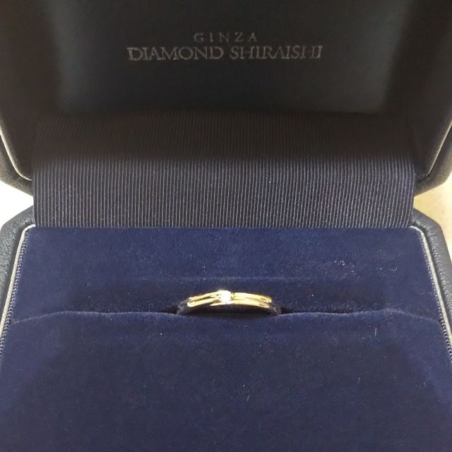 【銀座ダイヤモンドシライシの口コミ】 もともと、一目惚れして購入しました！
おしゃれなデザインなのに、主張し…