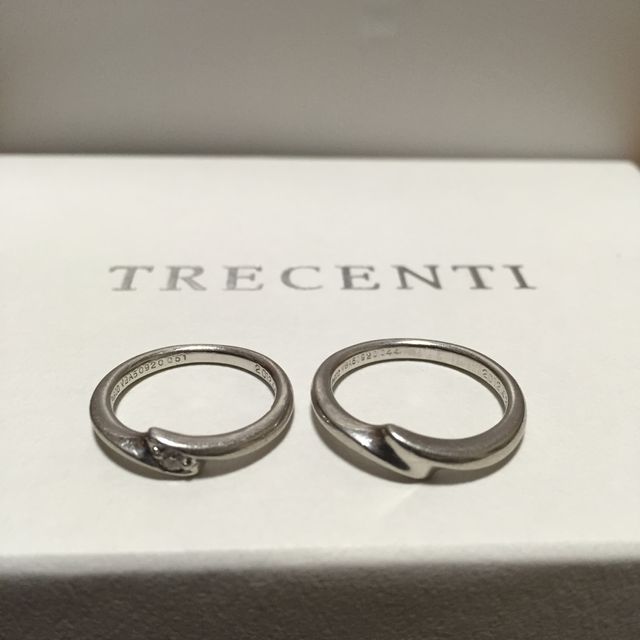 【TRECENTI(トレセンテ)の口コミ】 一つの原石からとれた2つのダイヤモンドを双子ダイヤモンドとして、それぞ…