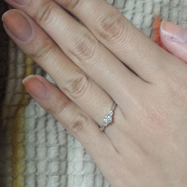 【festaria bijou SOPHIA(フェスタリア ビジュソフィア)の口コミ】 初めての婚約指輪ということもあり、知識もあまりないままお店に行ったた…