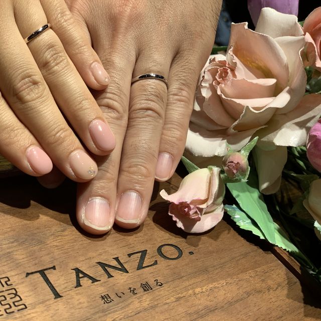 【TANZO.(鍛造指輪)の口コミ】 結婚してから結婚指輪は購入していませんでしたが、知り合いにおすすめの…