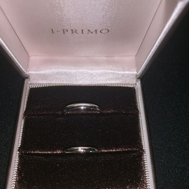 【アイプリモ(I-PRIMO)の口コミ】 もともと結婚指輪らしいシンプルなものがいいと決めて来店しました。担当…