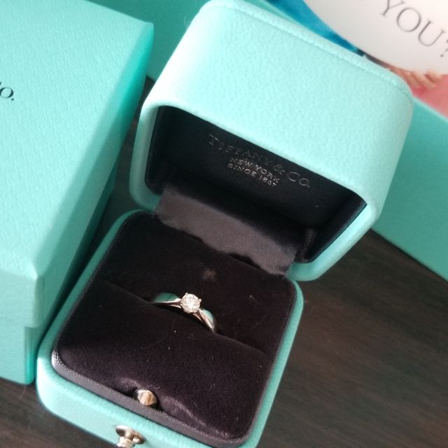 【ティファニー(Tiffany & Co.)の口コミ】 王道のティファニーの婚約指輪が欲しいと思っており、ハーモニーが1番好き…