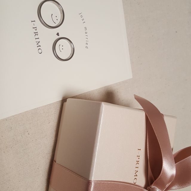 【アイプリモ(I-PRIMO)の口コミ】 職業柄強度のある指輪が欲しかったのと、デザインと保証が決め手でした。…