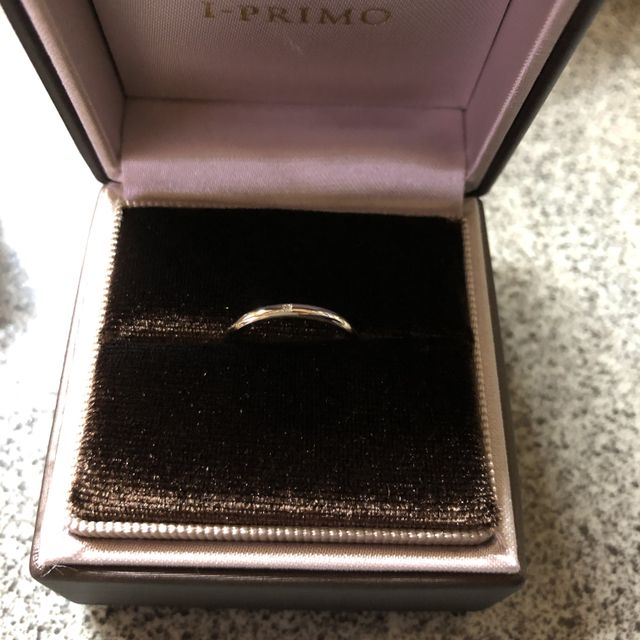 【アイプリモ(I-PRIMO)の口コミ】 いくつか店舗を巡りながら探す中、今後ずっと着け続けていけるようにシン…