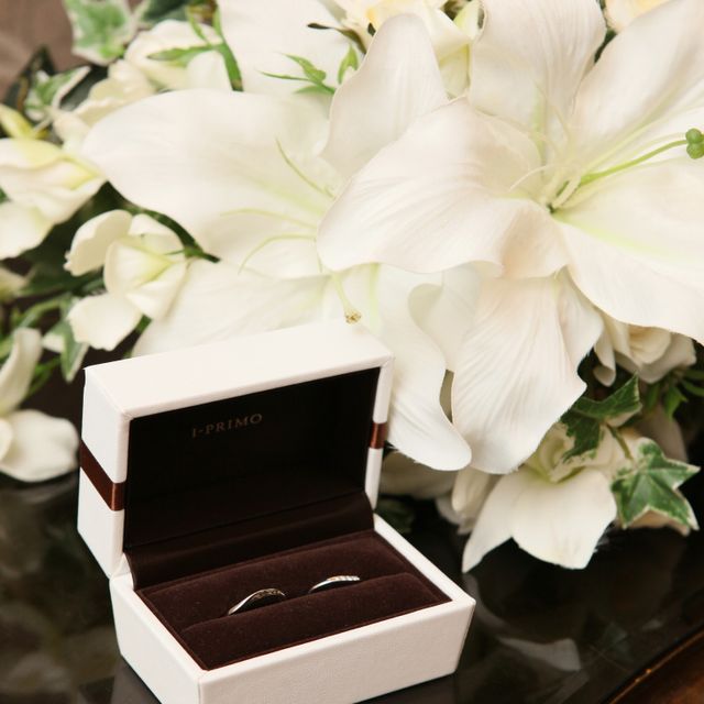 【アイプリモ(I-PRIMO)の口コミ】 事前に同店舗でエンゲージリングを購入しており、一緒につけられるデザイ…