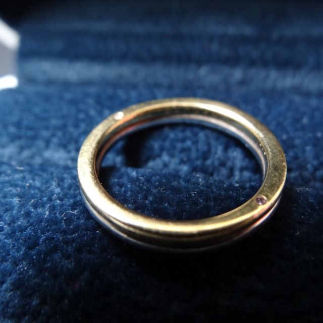 【AHKAH(アーカー)の口コミ】 　６種類の地金の中から自分の好きな２種類の地金が選べ、さらに地金には…