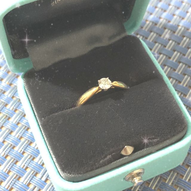 【ティファニー(Tiffany & Co.)の口コミ】 婚約指輪はティファニー、と私がすでに提示をしていたのでその通りにプレ…