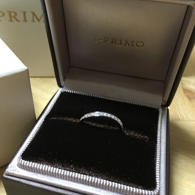 【アイプリモ(I-PRIMO)の口コミ】 店員さんが勧めてくださり試着しました。緩やかなウェーブラインなので指…