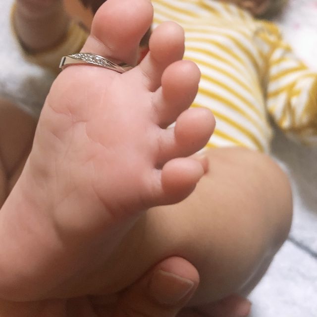 【アイプリモ(I-PRIMO)の口コミ】 店舗に見に行き、色んな指輪が並べられてる中でこの指輪を見た瞬間に直感…