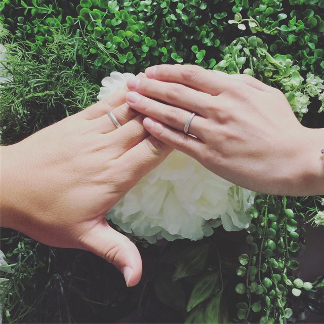 【PILOT BRIDAL(パイロットブライダル)の口コミ】 つや消しのデザインと着け心地が気に入ったので、こちらに決めました！
ち…