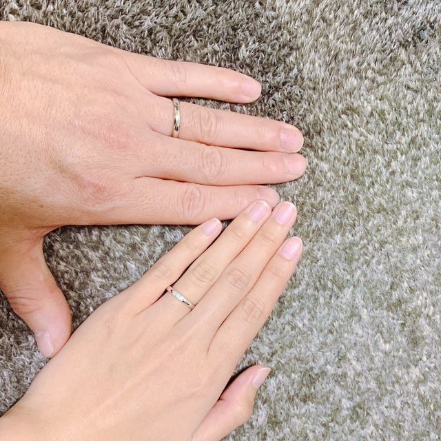 【アイプリモ(I-PRIMO)の口コミ】 ストレートでダイヤが1つ付いたものと決めていました。シンプルなものなの…